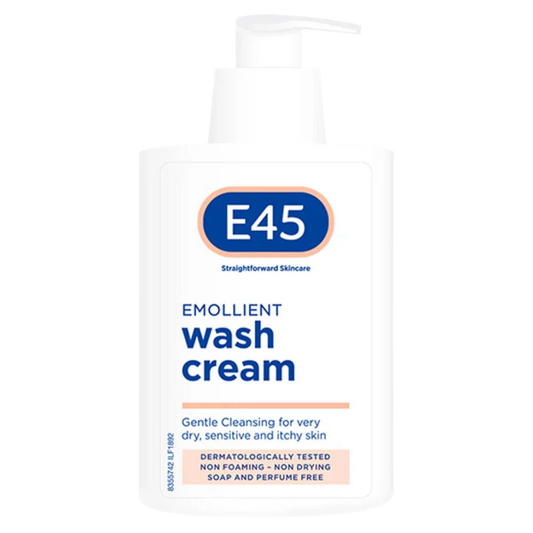 Cremă de curățare emolientă pentru piele uscată, sensibilă și cu mâncărimi – 250 ml