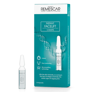 Fiole pentru lifting instantaneu și contur facial în formă de V 5x2ml