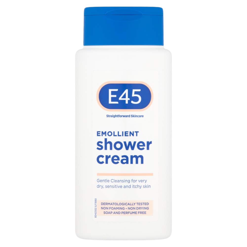 Cremă de duș emolientă pentru piele uscată și sensibilă – 200 ml