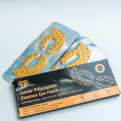 Plasture pentru ochi Caviar Polypeptide Essence – Îngrijire intensivă cu colagen și hidratare (3 buc.)