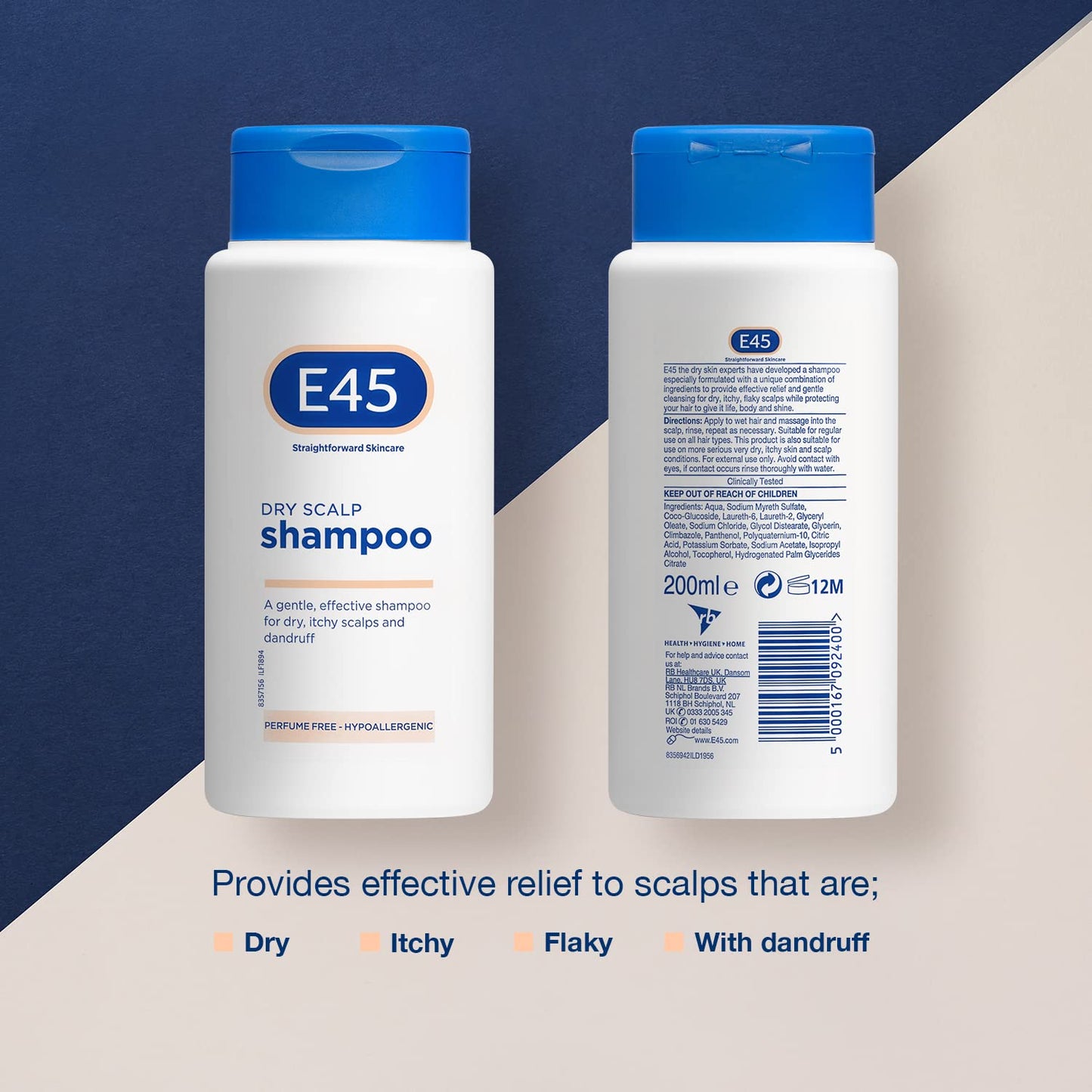 Șampon dermatologic împotriva scalpului uscat – 200 ml