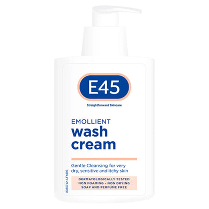 Cremă de curățare emolientă pentru piele uscată, sensibilă și cu mâncărimi – 250 ml