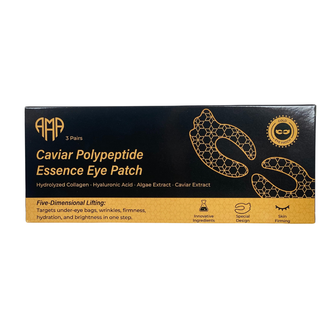 Plasture pentru ochi Caviar Polypeptide Essence – Îngrijire intensivă cu colagen și hidratare (3 buc.)